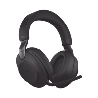 Jabra Evolve2 85, Auricular stereo versión UC con cancelación de ruido activa, dongle USB-A indicador de ocupado (Busylight)(28599-989-999)