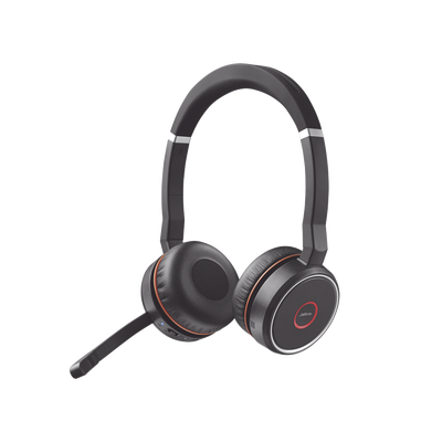 Diadema / Auricular Jabra Evolve 75 SE Stereo / Bluetooth + USB-A / Cancelación Activa de Ruido / Compatible UC (7599-848-109)