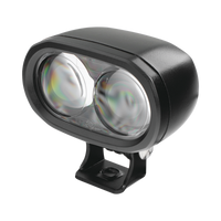 Luz LED de advertencia peatonal de punto azul para montacargas y vehiculos