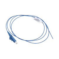 Pigtail de Fibra Óptica LC Simplex, Monomodo OS2 9/125, 900um, Color Azul, 3 Metros (9.84 Pies)