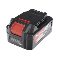 Batería de Litio 20V 4.0Ah / Indicador LED de Carga / Diseño Deslizable / Compatible con Herramientas DONGCHENG 20V