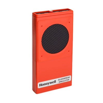 Simulador de rotura de vidrio para pruebas de detectores FlexGuard, modos manual y flex, con activación remota hasta 10 pies