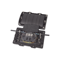 Caja de Distribución de Fibra Óptica Horizontal, hasta 48 Empalmes, Exterior IP68
