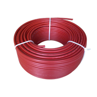 Bobina de 100 metros / Cable fotovoltaico / Rojo / Recubrimiento XLPE / 4mm² / 12 AWG / Hasta 1,800 Vcc