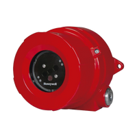 Detector de llama industrial triple infrarrojo IR3 con anillo LED de estado, campo de visión de 90° y alcance hasta 60 m