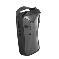 Funda Reforzada de Piel con visor frontal transparente en TK-2202, TK-2212, TK-2302, TK-2402, NX-240, TKD-240.