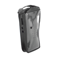 Funda Reforzada de piel con frente transparente para radios TK-2212, TK-2212L, TK-3212 y TK-3212L.