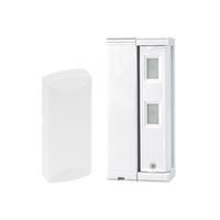 Sensor de Movimiento  Inalambrico/ Tipo Cortina / Ajuste de detección 2m o 5m / 100% Exterior / Inalámbrico / Incluye transmisor SFWST232 para paneles Honeywell / Proteja fachadas, puertas, ventanas, balcones y mas!