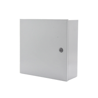 Gabinete de Acero, Uso Interior (Nema 1)  de 80 x 60 x 20 cm con Placa Interna / Tipo Telefónico.