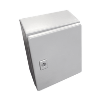 Gabinete de Acero, Nema 4 -IP 66 de 30x30x20 cm con Platina y certificado UL.