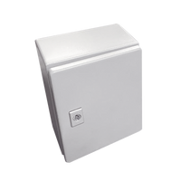 Gabinete de Acero / Nema 4 -IP 66 de 15 x 15 x 12 cm / Platina incluida.