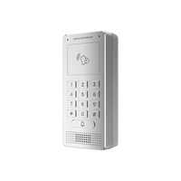 Audioportero IP (SIP), Antivandálico, apertura por código, llamada y/o tarjeta, teclado iluminado