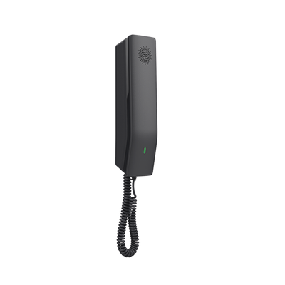 Teléfono IP para Hoteles / Altavoz HD / 2 Cuentas y Líneas SIP / 10 Teclas de Marcación Rápida / 3 Teclas Programables / Códec OPUS / Gestión GDMS / Instalación en Escritorio y Pared / PoE 100 Mbps