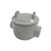 Caja con Tapa Tipo GRC de 3/4" (19 mm) / Caja a Prueba de Explosión / Para Áreas Peligrosas / Libre de Cobre.