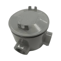 Caja con Tapa Tipo GRL de 1" (25 .4 mm) / Caja a Prueba de Explosión/ Para Áreas Peligrosas / Libre de Cobre.