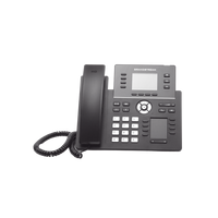 Teléfono IP Wi-Fi, Grado Operador, 4 líneas SIP con 4 cuentas, pantalla a color 2.8", puertos Gigabit, Bluetooth, PoE, codec Opus, IPV4/IPV6 con gestión en la nube GDMS