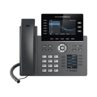 Teléfono IP Wi-Fi, Grado Operador, 6 líneas SIP con 6 cuentas, pantalla a color 4.3", puertos Gigabit, Bluetooth, PoE, codec Opus, IPV4/IPV6 con gestión en la nube GDMS