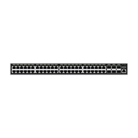 Switch Gigabit  Administrable / 48 puertos 10/100/1000 Mbps + 6 Puertos SFP+ / Compatible con GWN Cloud.