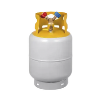 Cilindro/Tanque portátil 30 Libras / para contenido de refrigerante /  Aires Acondicionados / Refrigeración / Climatización Automotriz.