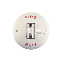 Sirena Estrobo 24 Vcd, Instalación en Techo, Multi Candela, Color Blanco (0500-06110)