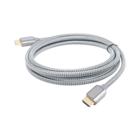 Cable HDMI de Alta Resolución en 8K / Versión 2.1 / 2 Metros de Longitud (6.56 Pies) / Recomendado para Audio eARC / Dolby Atmos