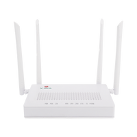 ONU Dual G/EPON con Wi-Fi AC de doble banda, 1 puerto SC/UPC + 2 puertos LAN Gigabit + 1 puerto FXS