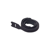 Kit de 10 Cintas de Contacto, de 12.7mm (.50in) de Ancho, 203mm (8in) de Largo, Color Negro