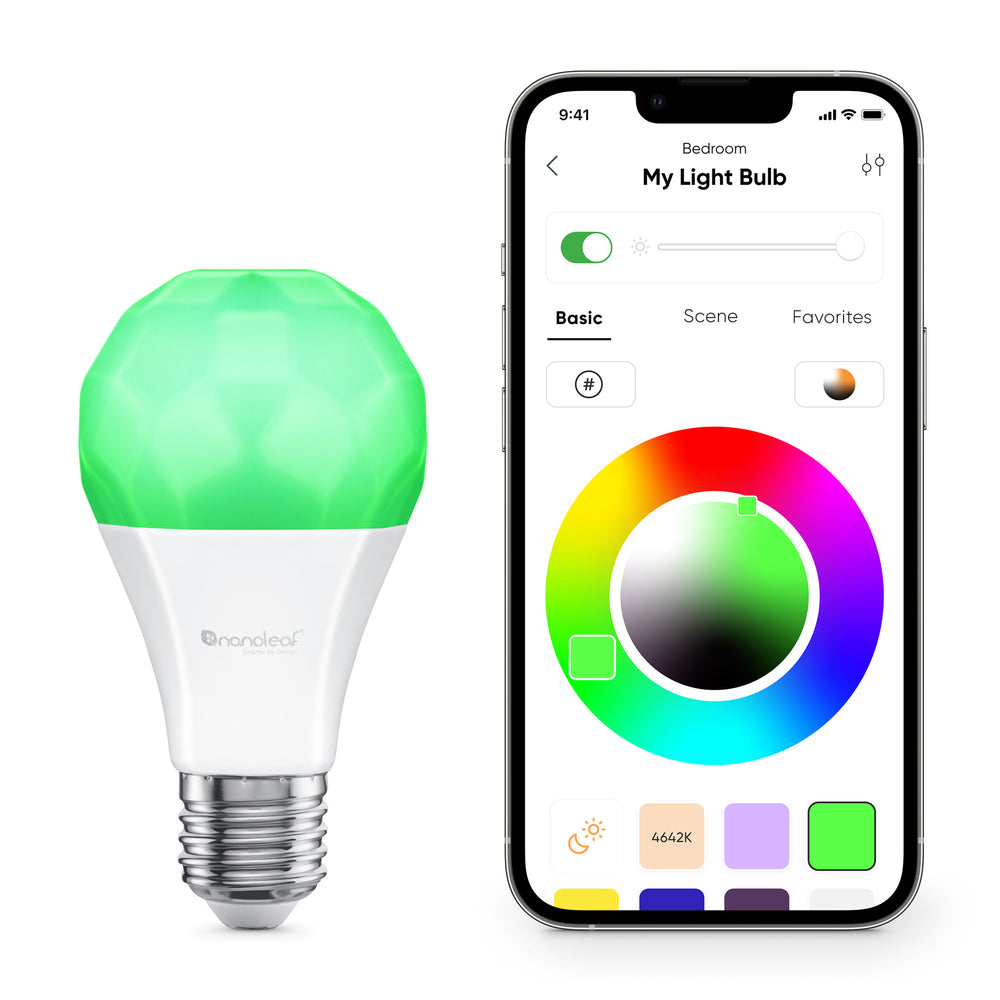 Nanoleaf Essentials A19 con foco