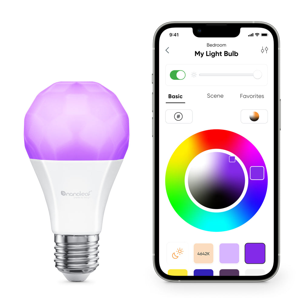 Nanoleaf Essentials A19 con foco