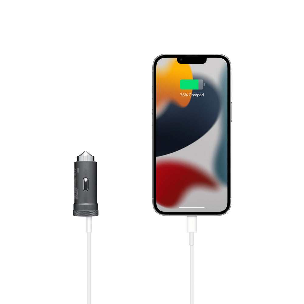 Cargador USB-C de 20 W para carro de mophie