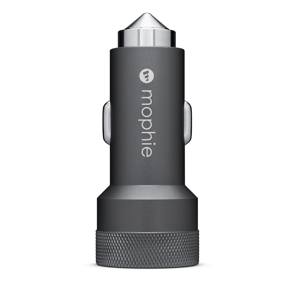 Cargador dual (USB-C/USB-A) PD de 32 W para carro de mophie