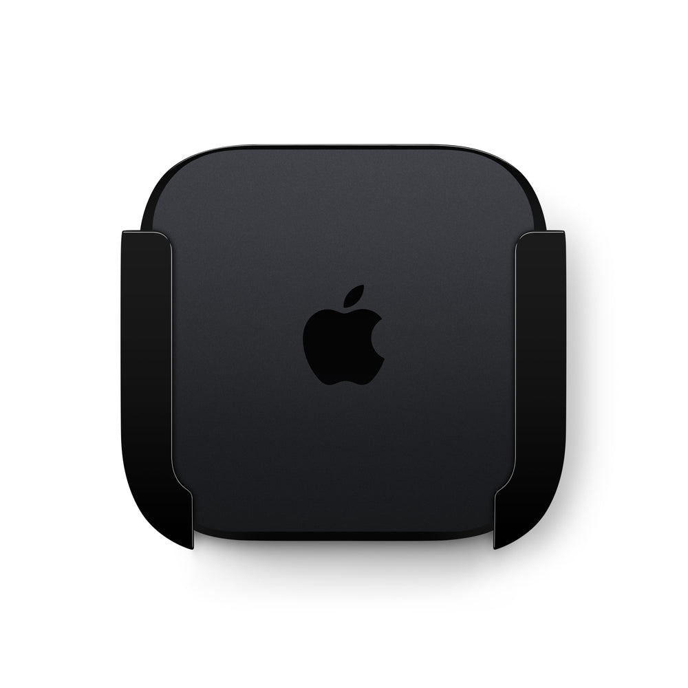 Sistema de montaje TotalMount Pro para Apple TV en televisiones instaladas en la pared