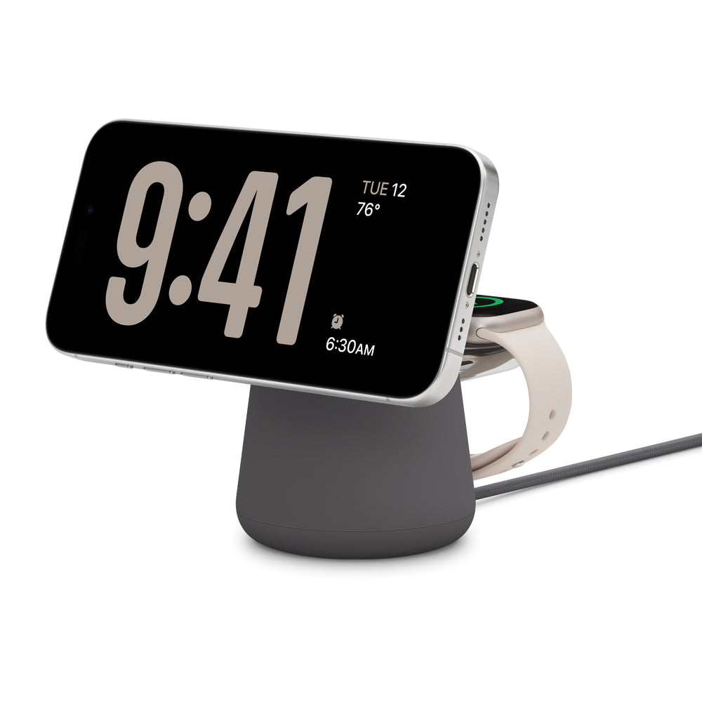 Base de carga inalámbrica 2 en 1 BOOST↑CHARGE™ PRO de Belkin con MagSafe