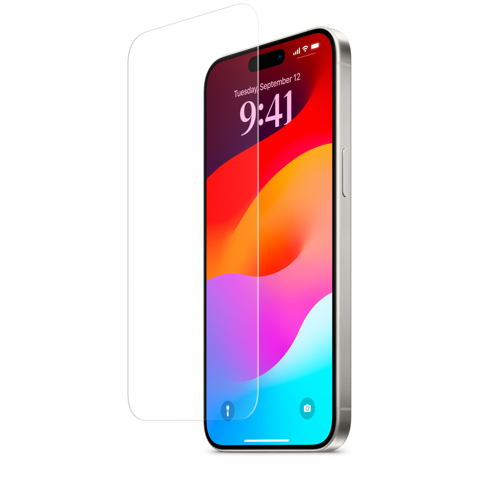 Protector de pantalla UltraGlass 2 de Belkin para el iPhone 15 Pro Max