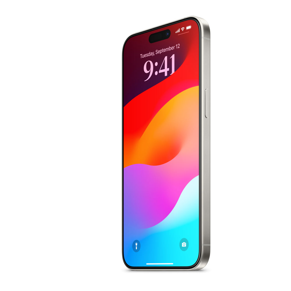 Protector de pantalla UltraGlass 2 de Belkin para el iPhone 15 Pro Max