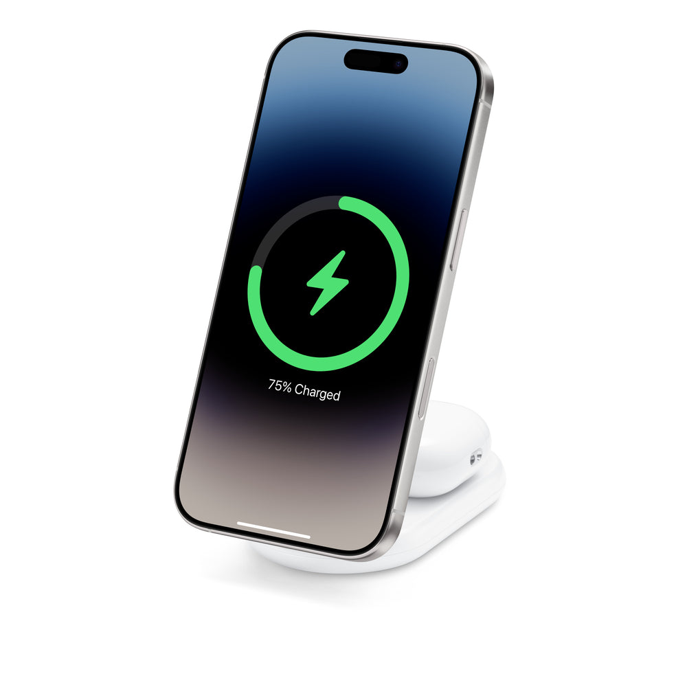 Cargador magnético plegable 2 en 1 BoostCharge de Belkin