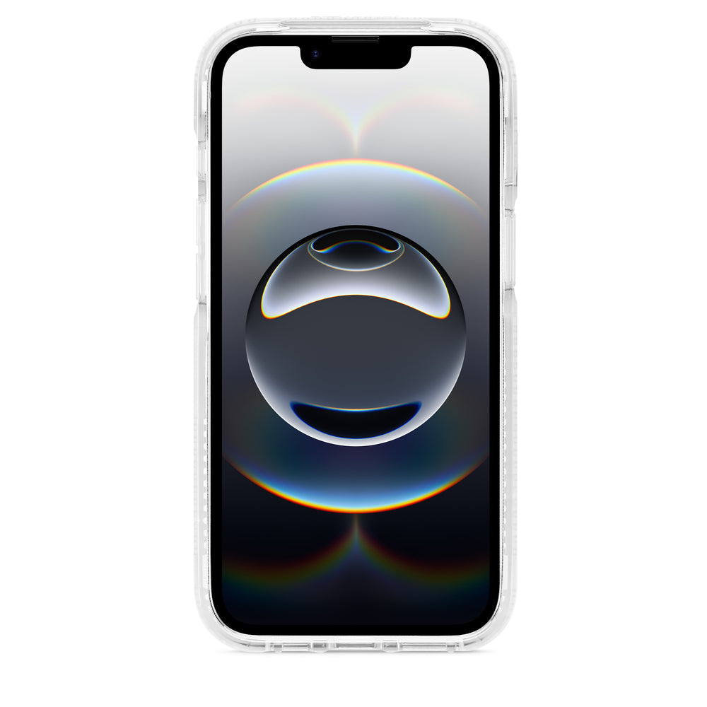 Funda FlexQuartz de Tech21 para el iPhone 16e – Transparente
