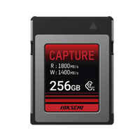 Memoria CFexpress tipo B / Clase 10 de 256 GB / Especializada para Cámaras de Fotografía y Video  / 1800 MB/s Lectura / 1400 MB/s Escritura