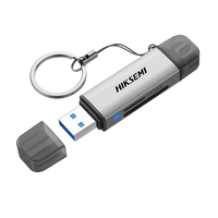 Lector de Tarjetas 2 en 1 / Conector Dual USB-A  y USB-C / Soporta SD y Micro SD