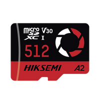Memoria MicroSD / Clase 10 de 512 GB / Especializada Para Drones Comerciales, Cámaras de Fotografía y de Video / 180 MB/s Lectura / 150 MB/s Escritura
