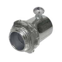 Conector de 3/4" (19 mm) para Pared Delgada con Tornillo.