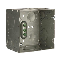 Caja Cuadrada 4- 11/16" x 4 11/16"/ Profundidad de 3-1/4"/ 2 Entradas  1", 1 1/4", 1 1/2", 2", 2 Entradas 1"-1 1/4", 2 Entradas 3/4 "- 1", 4 Entradas 1/2" - 3/4", 2 Entradas 1/2".