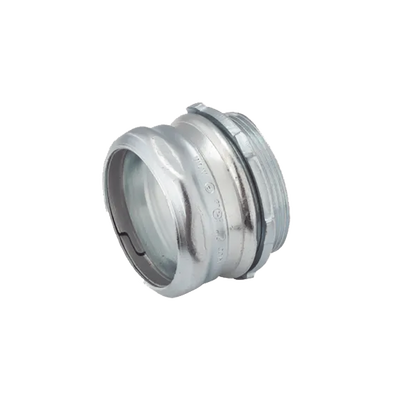 Conector de Compresión de Acero Galvanizado para Pared Delgada de 2