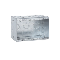 Caja Multigang de 3 Gangs/ Profundidad de 3-1/2 Pulgadas (8.89 cm)/ 19 Entradas de 1/2 - 3/4 Pulgadas (1.27 - 1.91 cm)