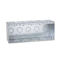 Caja Multigang de 5 Gangs/ Profundidad de 3-1/2 Pulgadas (8.89 cm)/ 29 Entradas de 1/2 - 3/4.