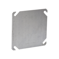 Tapa Cuadrada Ciega de 4".