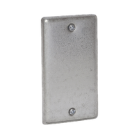 Tapa Ciega de 4" X 2" / Acero Galvanizado.