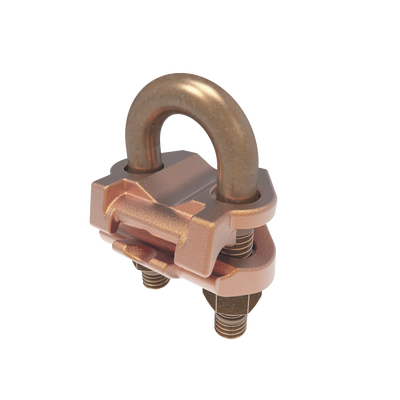Conector Mecánico para Cable Calibre 2/0 AWG a 250 KCMIL / Paralelo o 90° a Tubo de 3/8