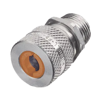 Conector de cable, de aluminio macho recto, .13 - .19