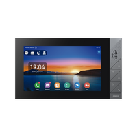 Monitor IP/SIP para interior con Android, Wi-Fi, Bluetooth, pantalla táctil de 7", audio de 2 vías, PoE, 8 interfaces de entrada de alarma.